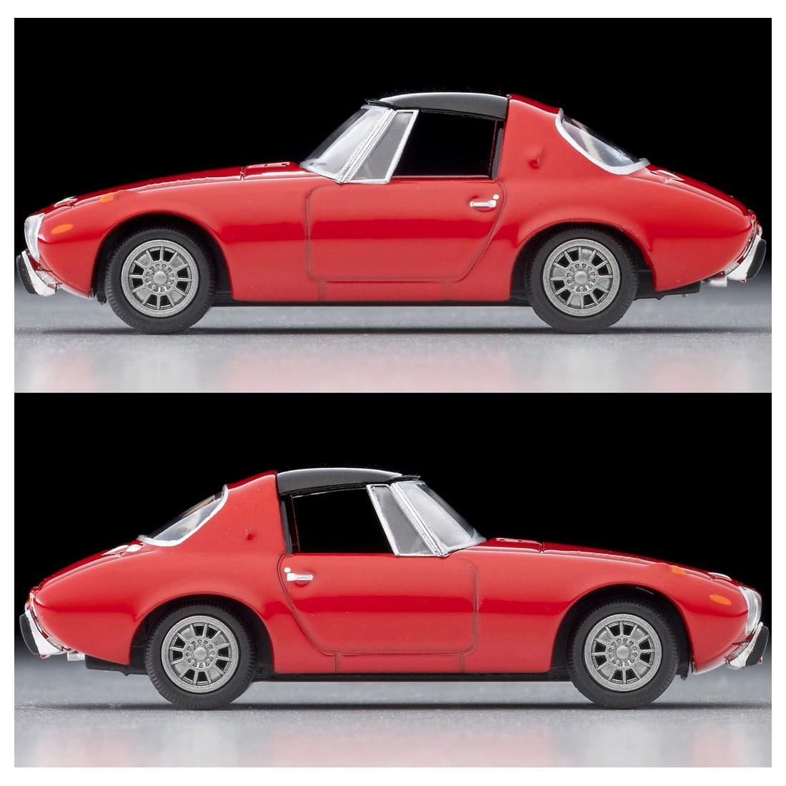 トミカリミテッドヴィンテージ LV−139d トヨタ スポーツ800 カスタムホイール装着車 (赤) 69年式