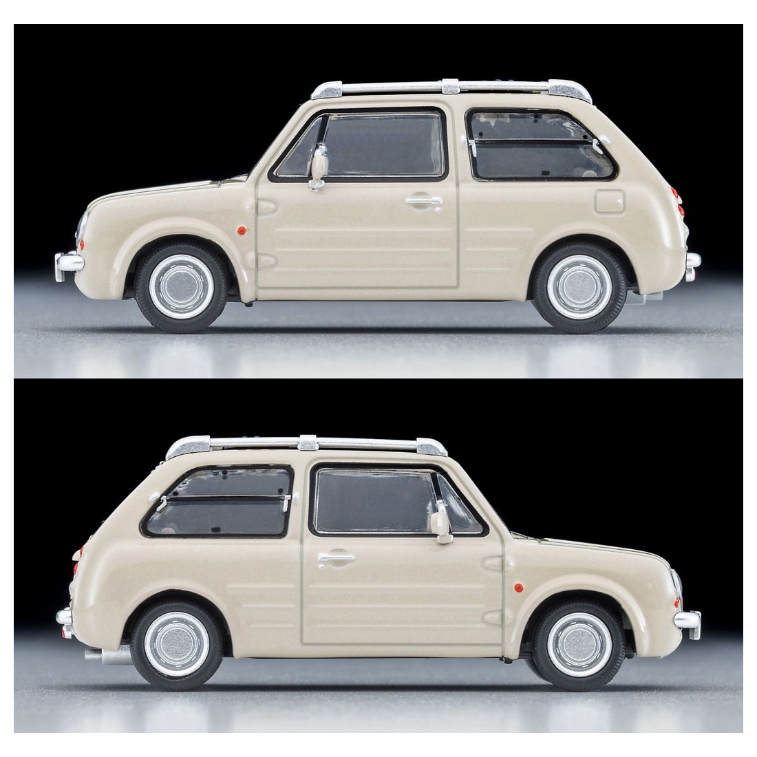 TOMICA Limited Vintage Neo LV-N394a Nissan PAO Canvas Top (Ivory) 1989 Model