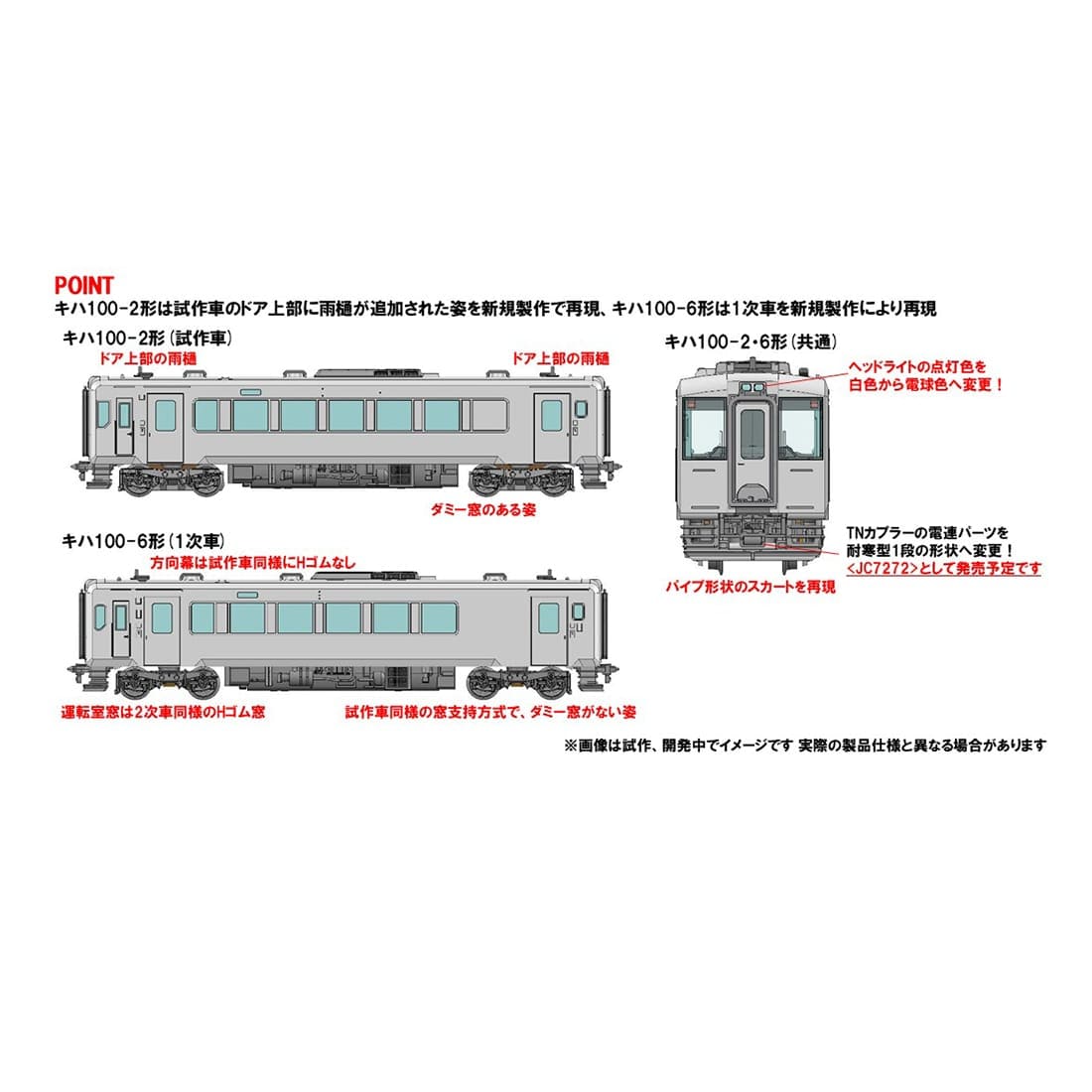 特別企画品 JR キハ100形ディーゼルカー(キハ100系復刻カラー)セット