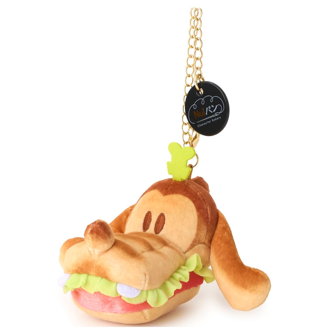 ディズニーキャラクター Nuiパン チェーンストラップマスコット サンドウィッチ グーフィー