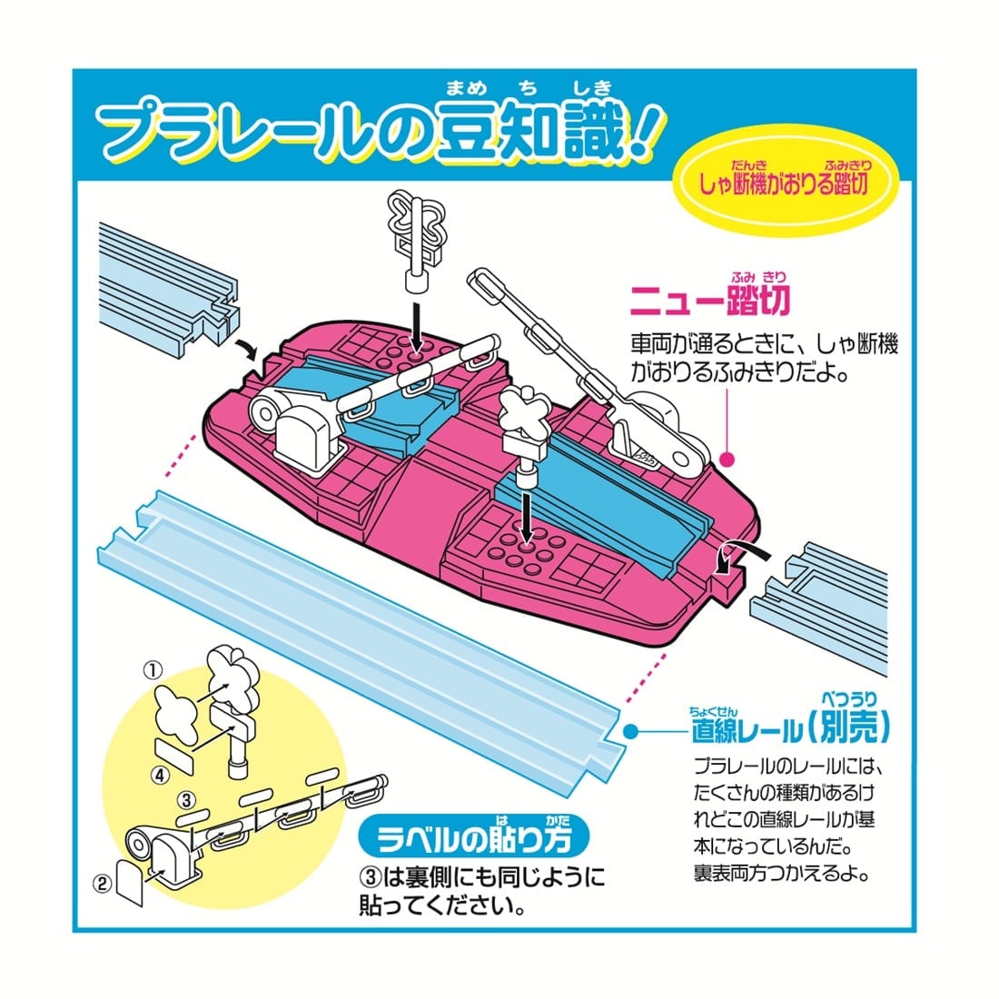 プラレール J-17 ニュー踏切