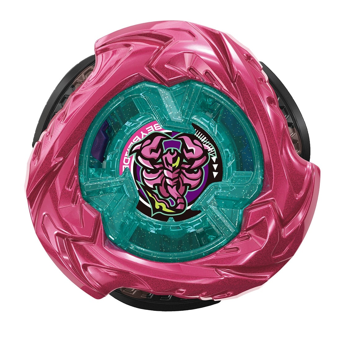 【BEYBLADE X プレミアムX会員先行販売】BEYBLADE X UX-00 ブースター スコーピオスピア0-70Z メタルコート:マゼンタ【or-X ホーネットフォート専用】