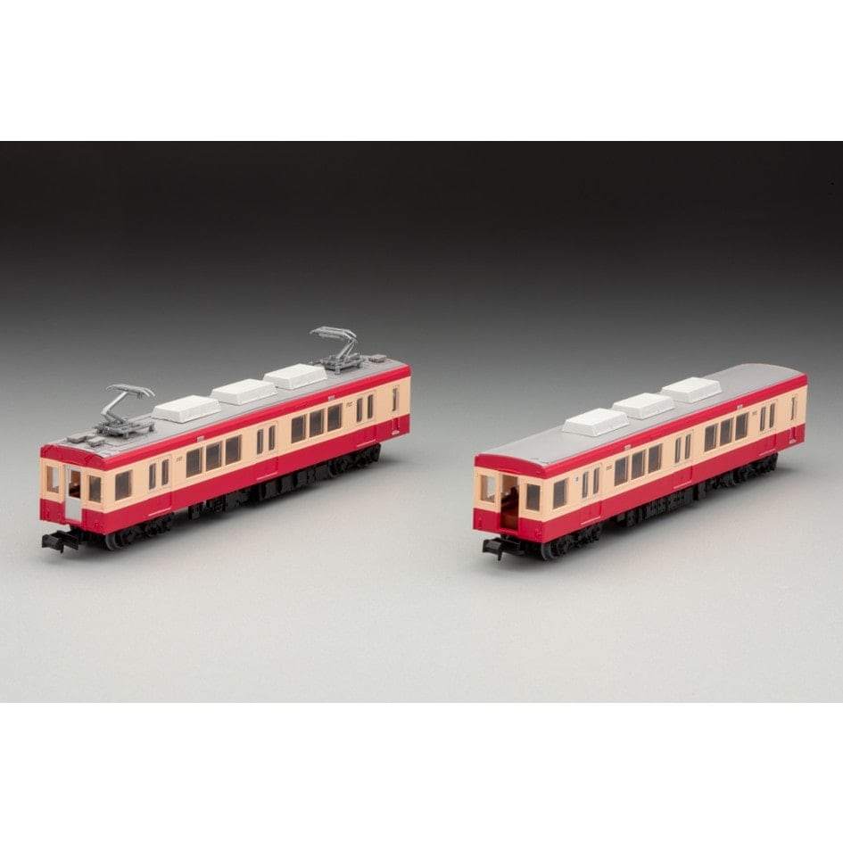 Railway Collection Fukushima Kotsu 1000 Series Retro Design Train "Everyone Connects, Good Train" 2-Car Set