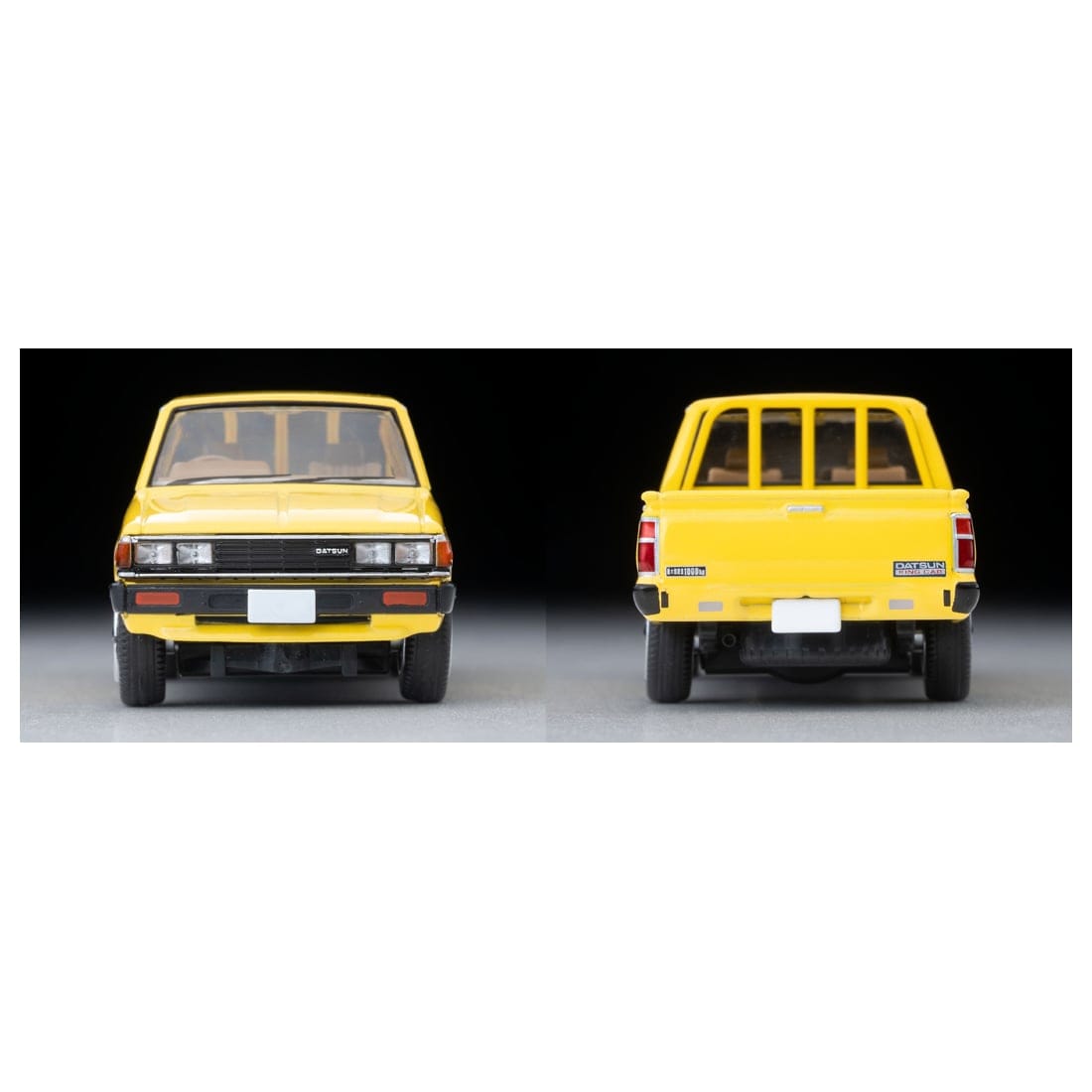 トミカリミテッドヴィンテージネオ LVーN 373b ダットサン トラック キングキャブ GL (黄) 83年式