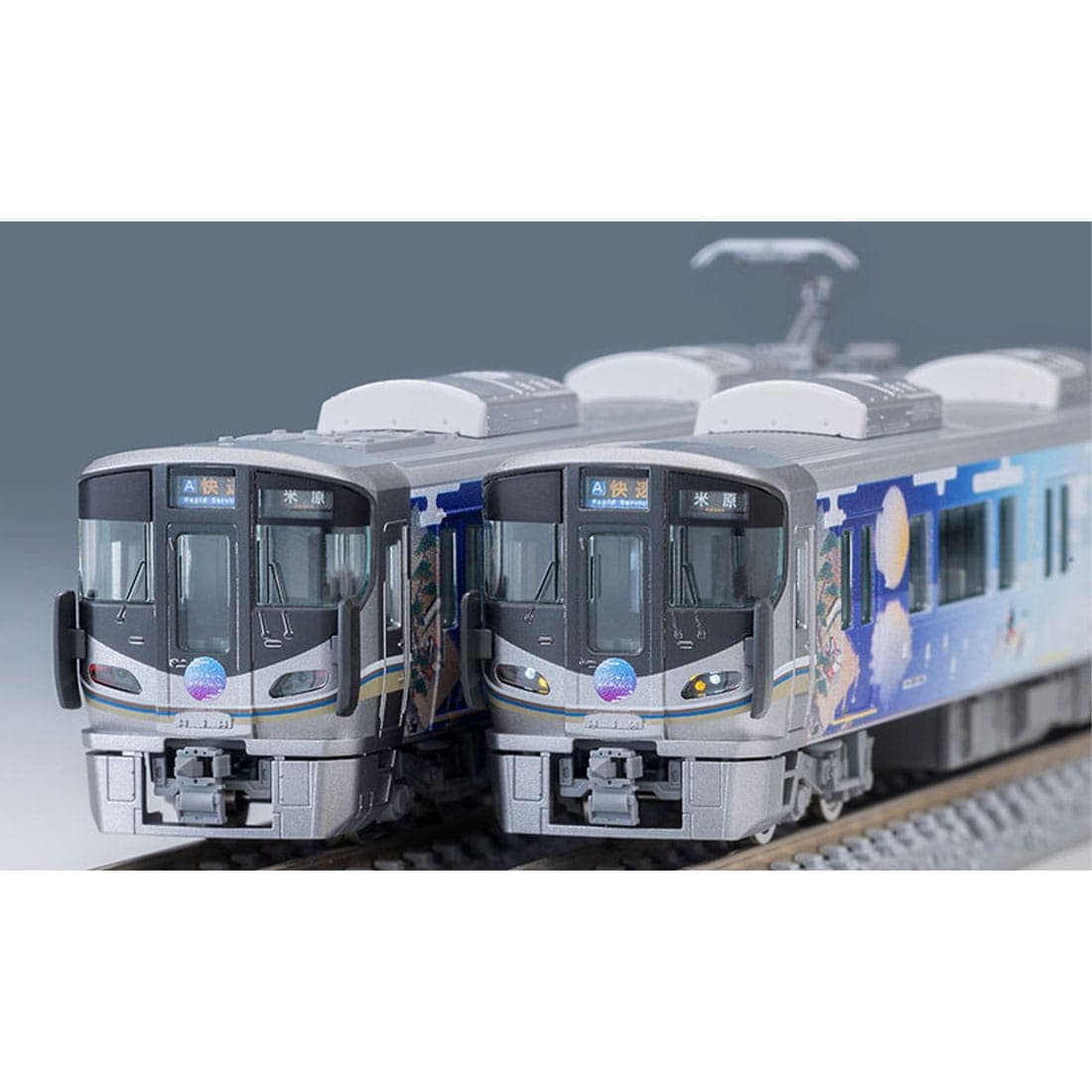 特別企画品 JR 225 100系近郊電車 (びわこおおつ紫式部とれいん)セット
