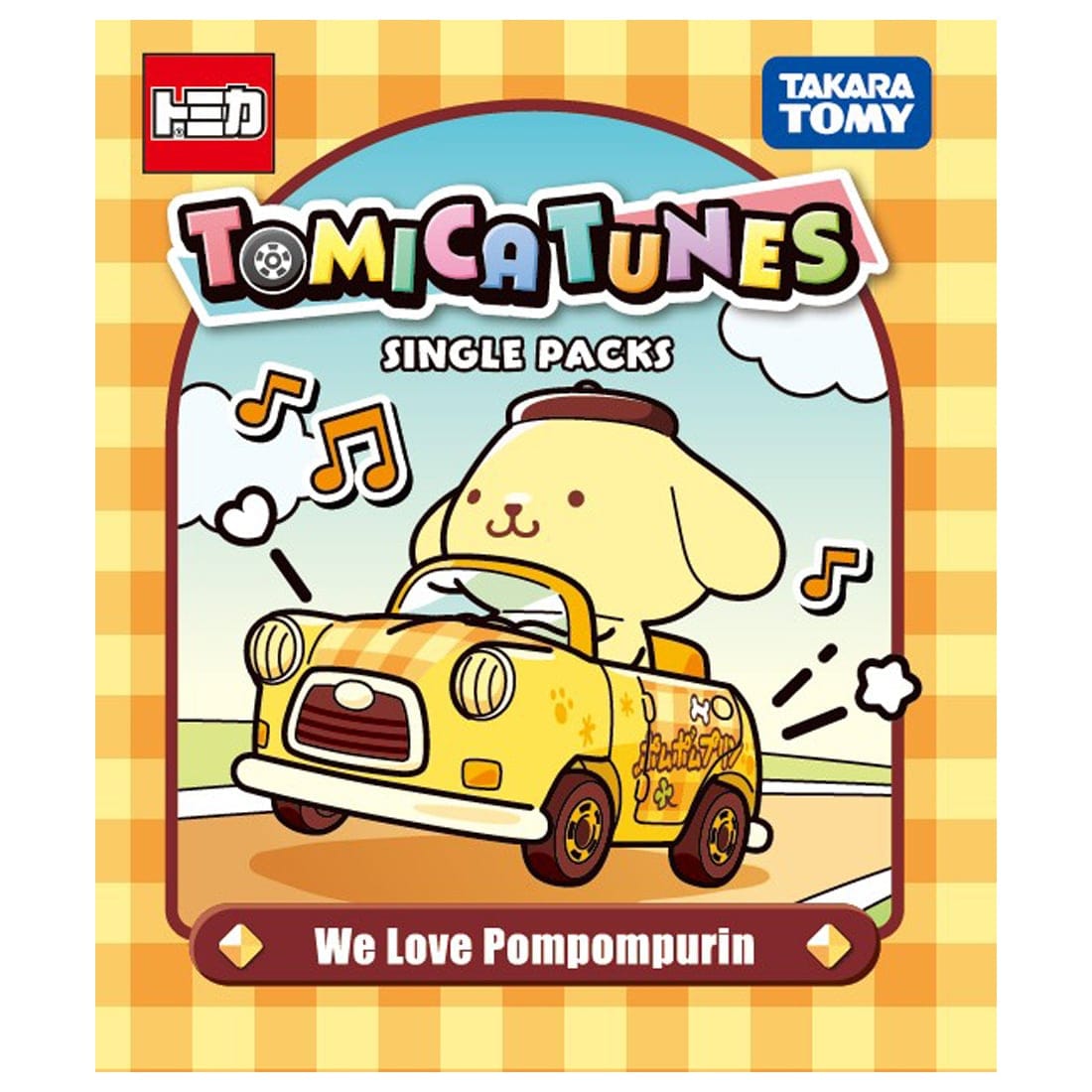 TOMICA TUNES SINGLE PACKS We Love Pompompurin