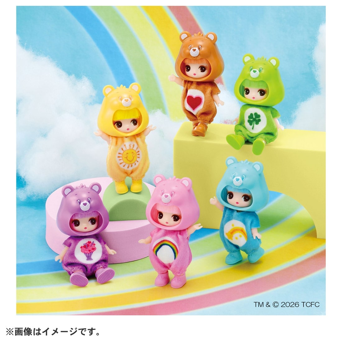 ぷちリカちゃん ケアベアコレクション