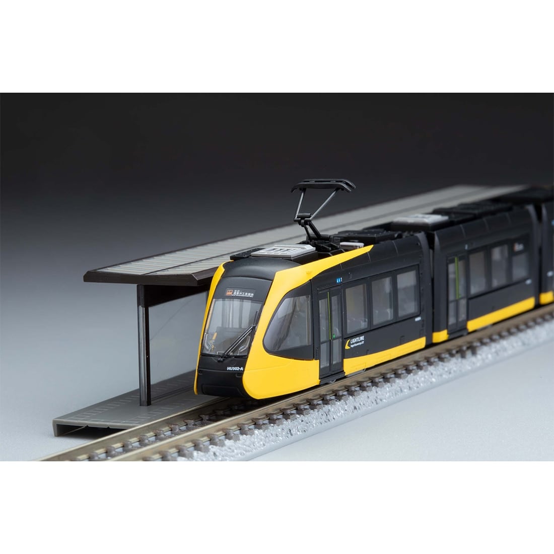 鉄道コレクション 宇都宮ライトレールHU300形 HU302 LIGHTLINE｜車両