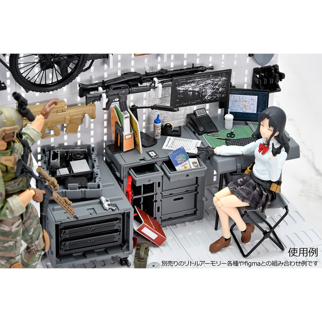 リトルアーモリー未開封品　複数セット⑥＋２個 リトルアーモリー [LD054]デスクワークツールA2(337096)｜リトル