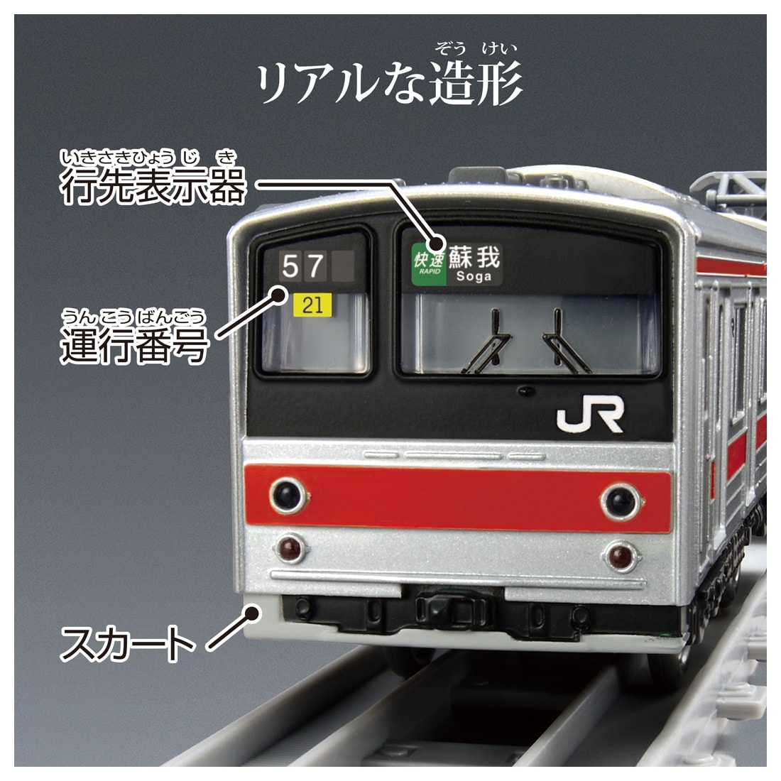 プラレール リアルクラス 205系通勤電車(京葉線)
