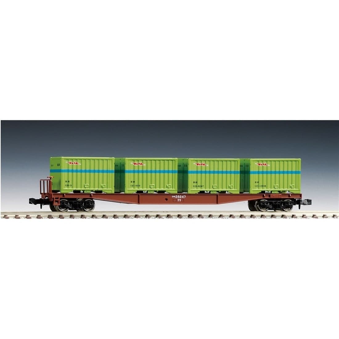 国鉄貨車 コキ5500形(コンテナ付)
