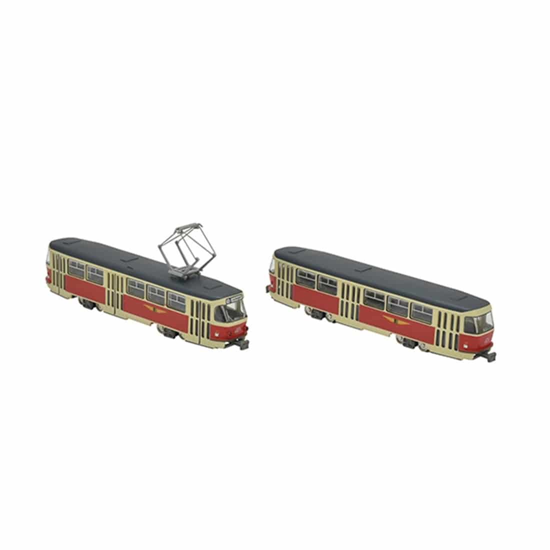 鉄道コレクション ドレスデントラム タトラT4+B4タイプ2両セットE