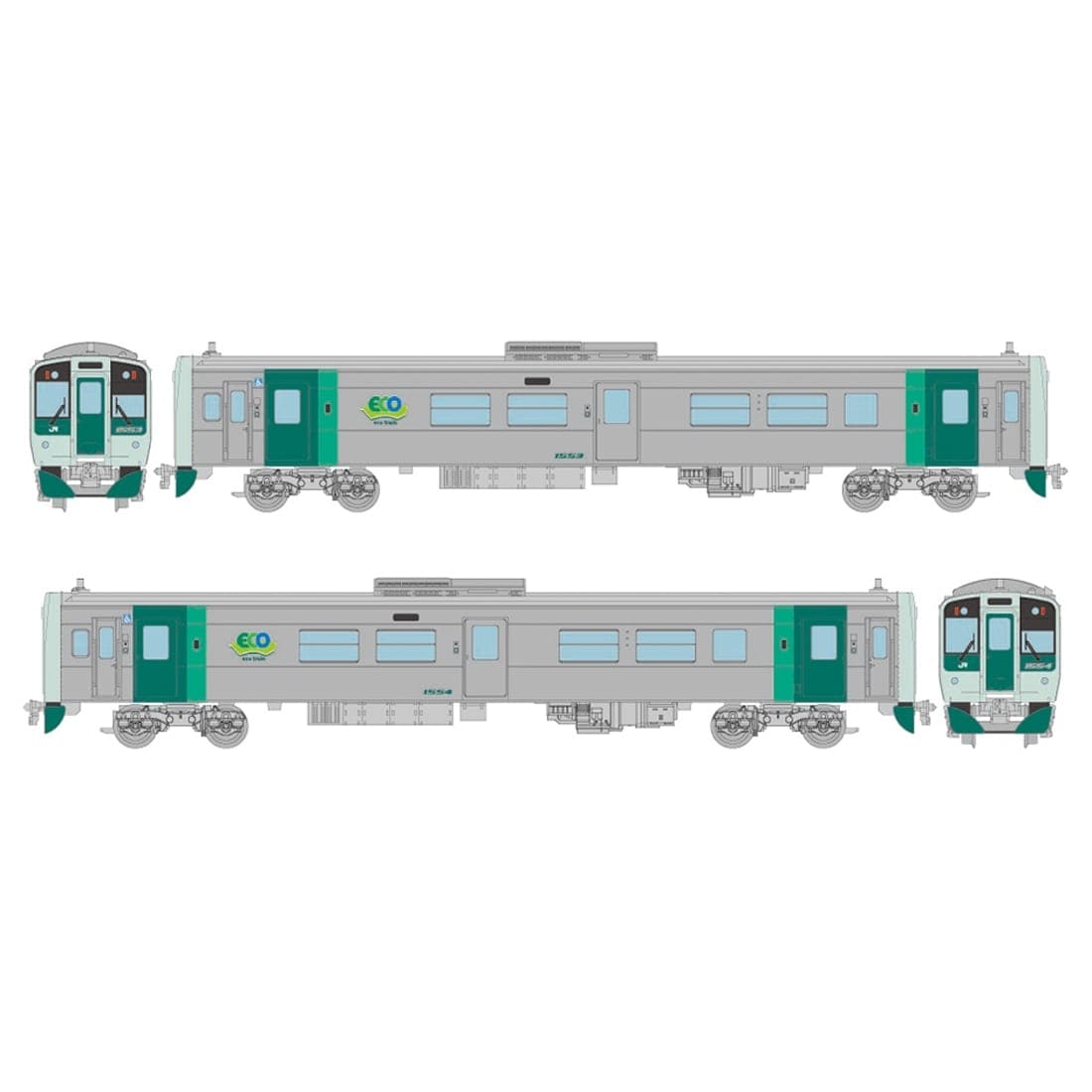 鉄コレ　ＪＲ1500型　2種セット 鉄道コレクション JR1500型4次車 2両セットC｜ジオコレ｜限定品