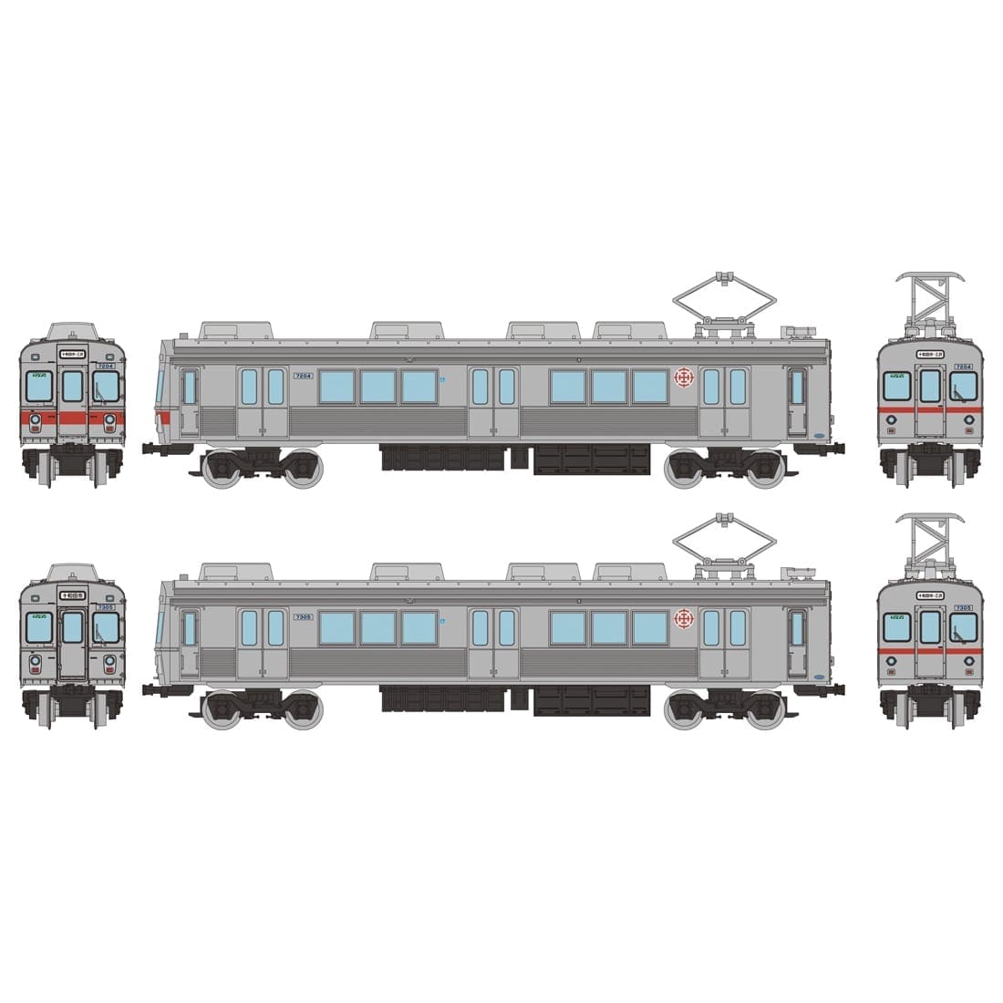 鉄道コレクション 十和田観光電鉄7200系2両セット