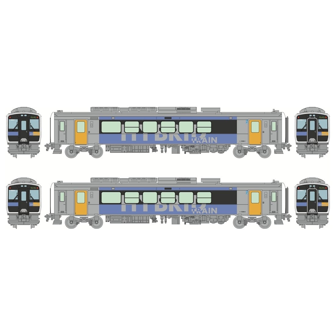 �S���R���N�V���� JR�L�nE200�`(���C��) 2���Z�b�g