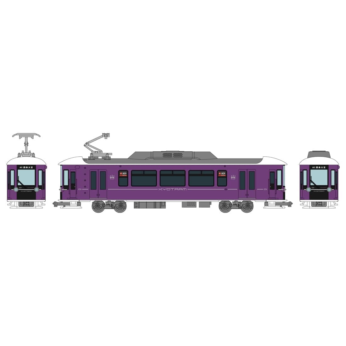 鉄道コレクション 京福電気鉄道モボ1形 KYOTRAM(1号車)