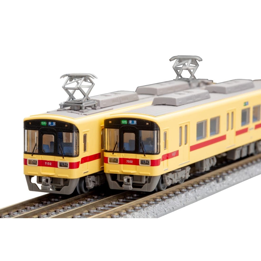 【N化済み、動力付き】鉄道コレクション　西日本鉄道　7050形　2両セット 鉄道コレクション 西日本鉄道7050形貝塚線2両セット(340911)｜車両