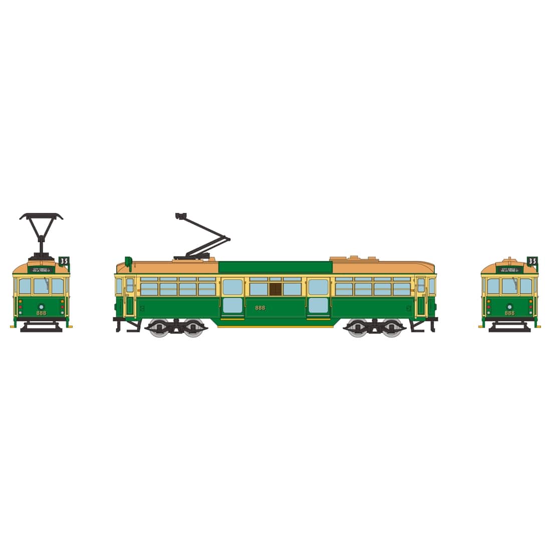 World Railway Collection Melbourne Tram W8 Series