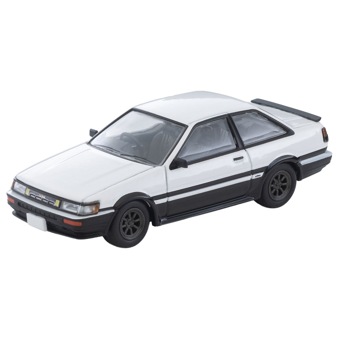 トミカリミテッドヴィンテージネオ LV−N304d トヨタ カローラレビン 2ドア GT−APEX RSワタナベホイール装着車(白/黒)85年式