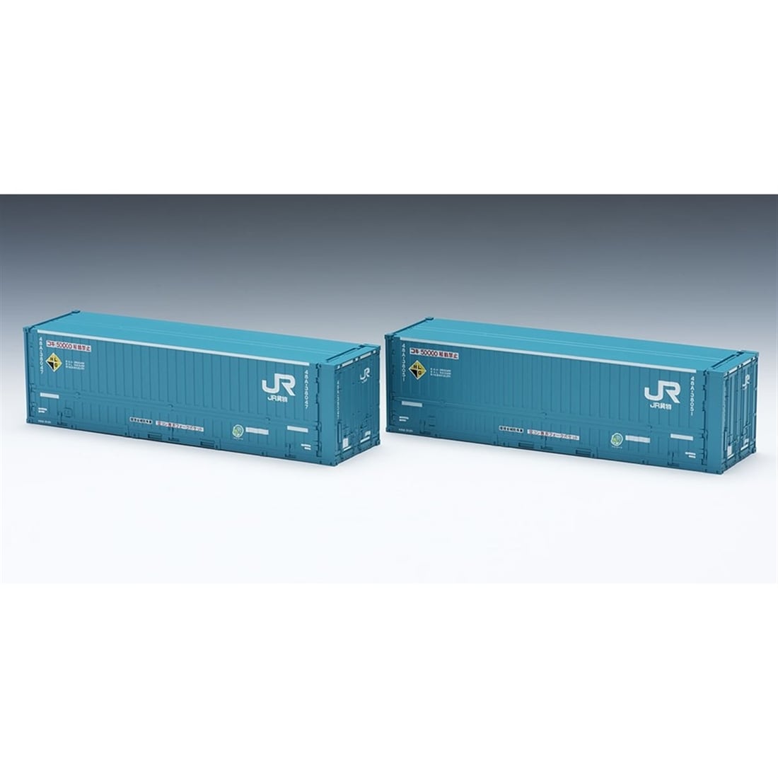 JR 48A-38000 series container (new paint scheme, 2 pieces)
