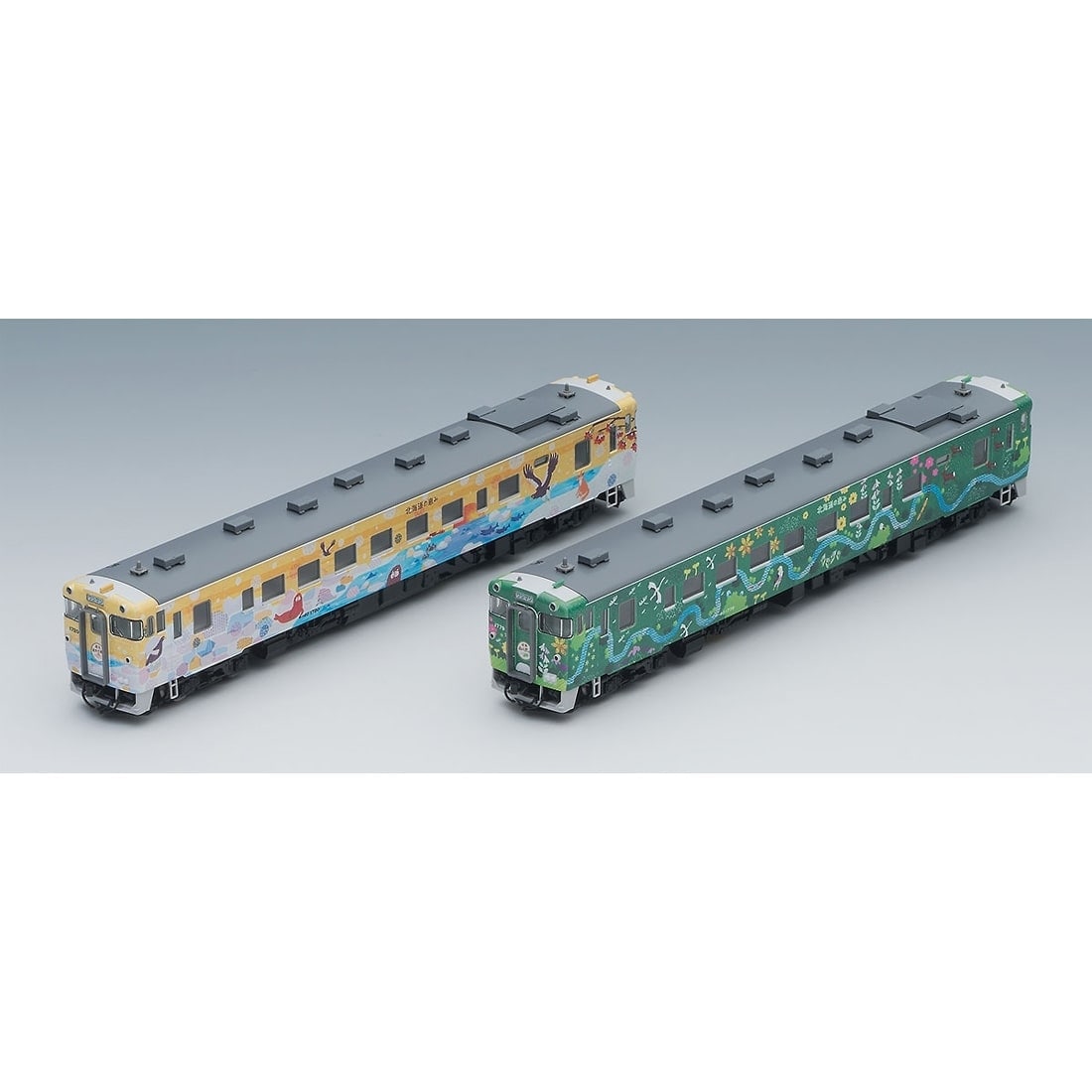 JR キハ40 1700形ディーゼルカー (道北 流氷の恵み・道東 森の恵み)セット
