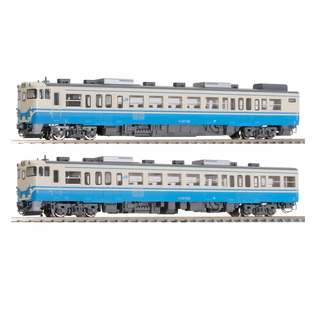 JR キハ47 0形ディーゼルカー(JR四国色)セット