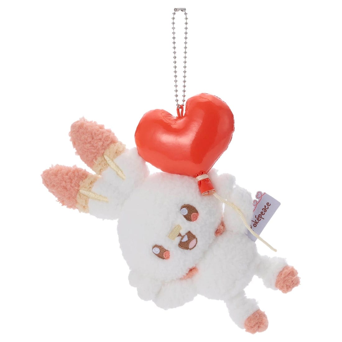 ポケピース ぬいぐるみマスコット(Mellow Heart) ヒバニー