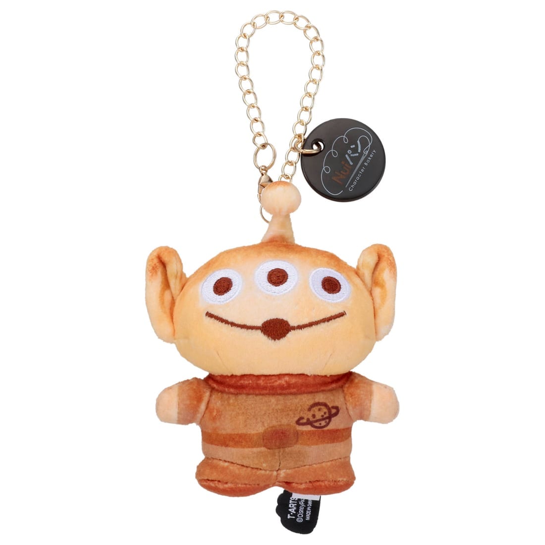 ピクサーキャラクター Nuiパン チェーンストラップマスコット キャラクターパン エイリアン