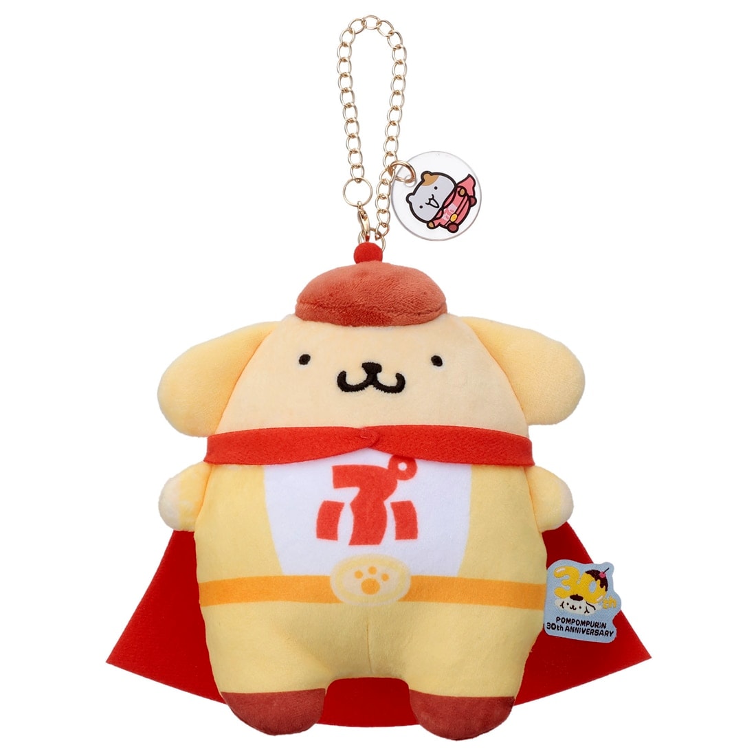 サンリオキャラクターズ Mocchi-Mocchi- チェーンストラップマスコット ポムポムヒーロー