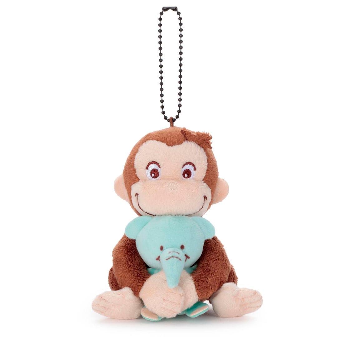 おさるのジョージ ジョージといっしょマスコット ゾウのぬいぐるみ