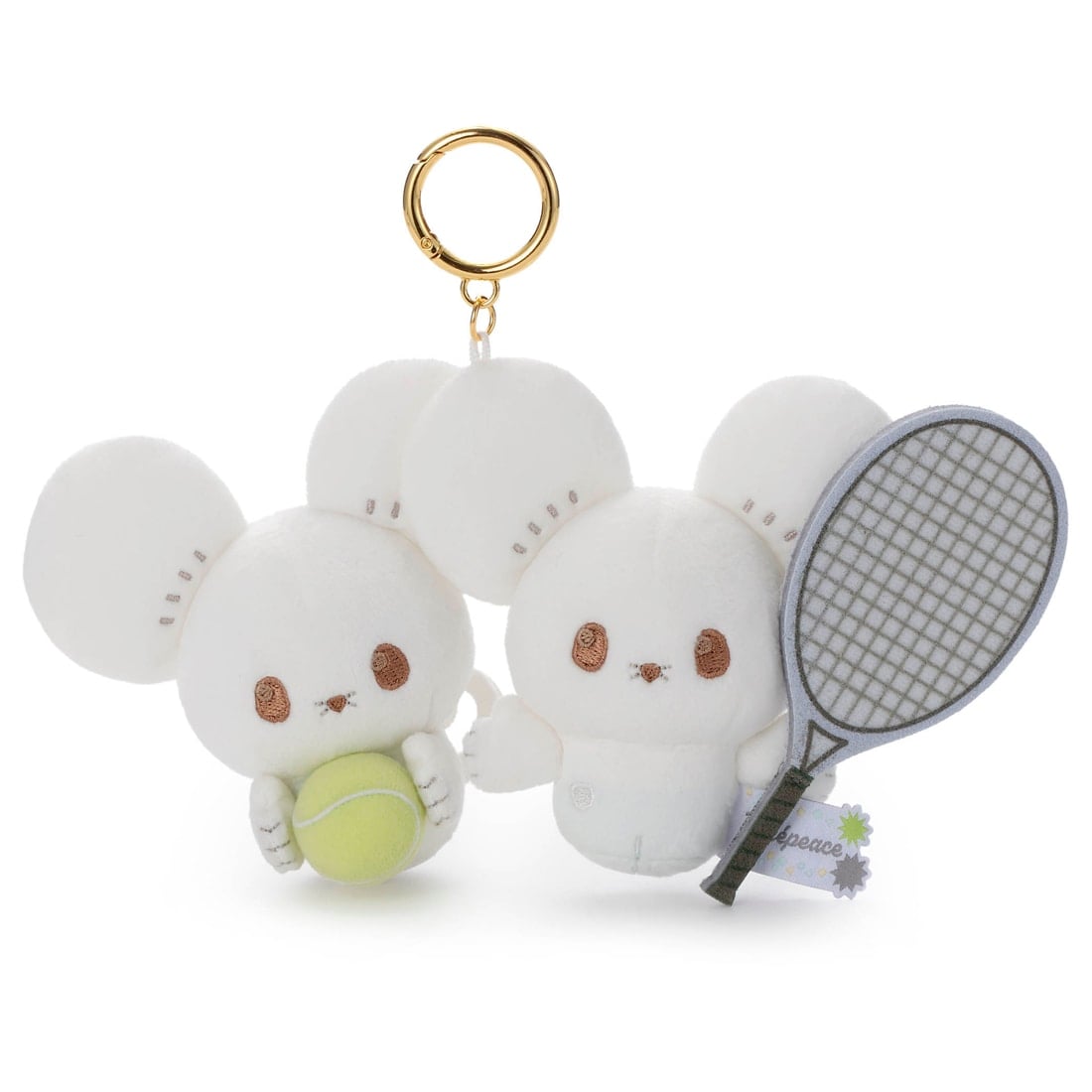 ポケピース 応援チャームマスコット ワッカネズミ