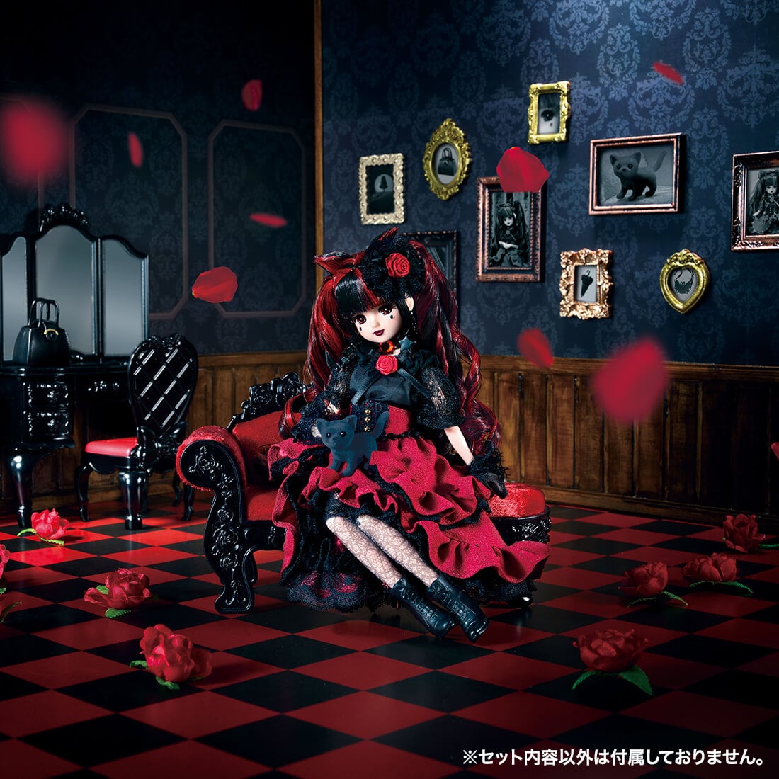 【タカラトミーモール限定】プレミアムリカ Chat Noir de Minuit(シャノワール・ドゥ・ミニュイ)〜真夜中の黒猫〜【受注生産】
