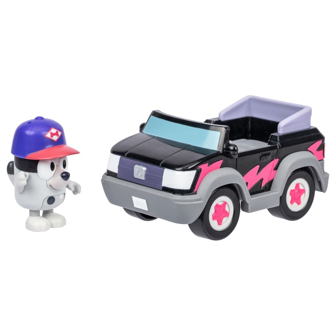 ブルーイ ブルーイフィギュア+ミニビークルセット ピザやのマフィン