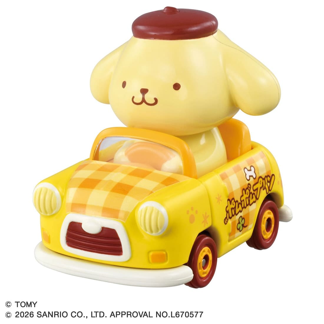 TOMICA TUNES SINGLE PACKS We Love Pompompurin