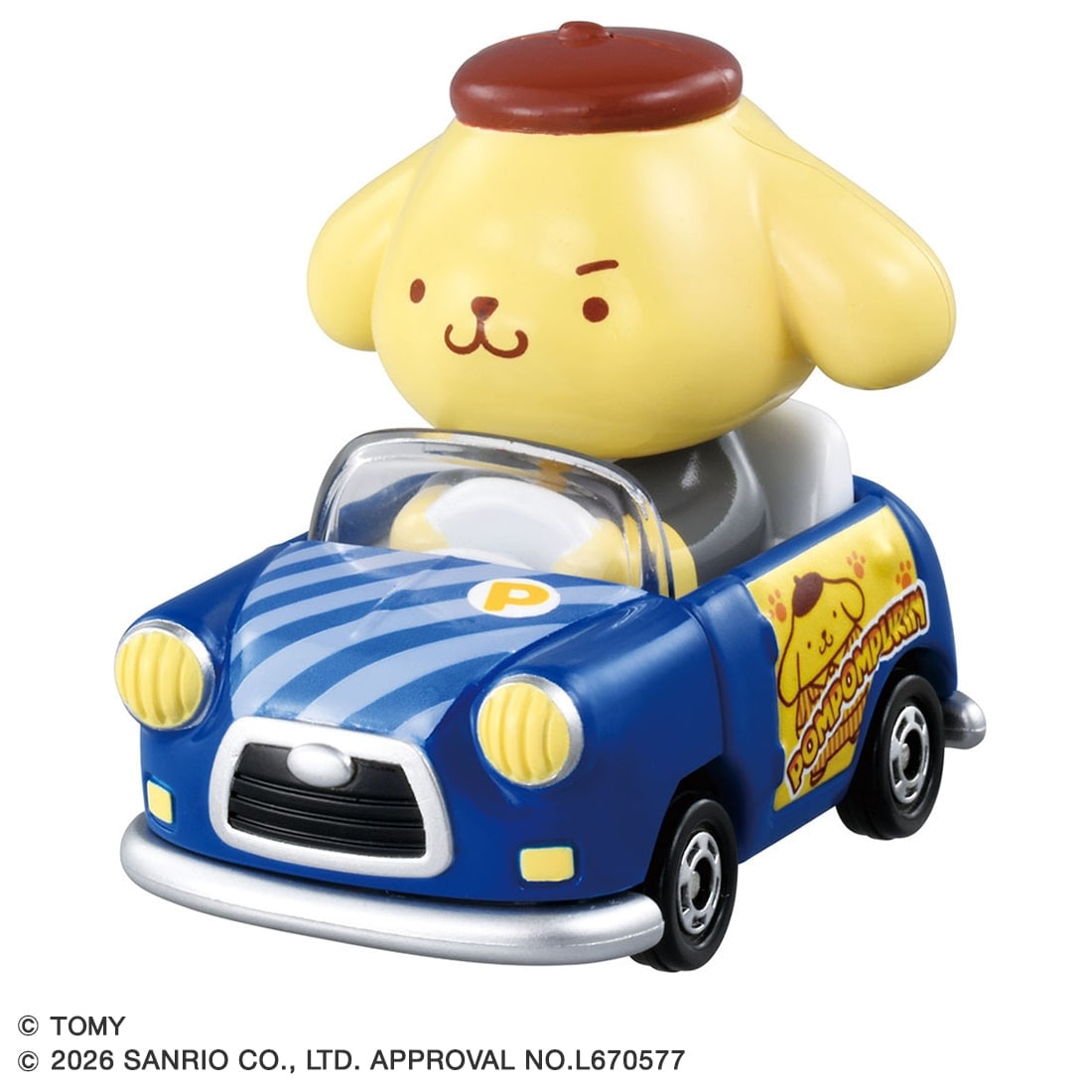 TOMICA TUNES SINGLE PACKS Hard at Work Pompompurin｜ドリームトミカ