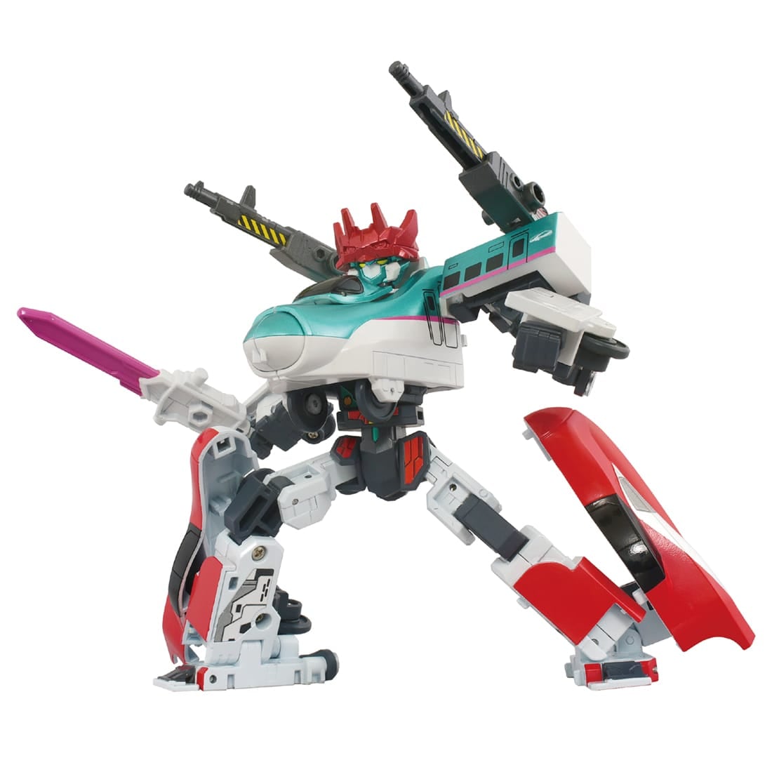Shinkansen Transforming Robo SGX Shinkalion E5 Hayabusa+E6 Komachi