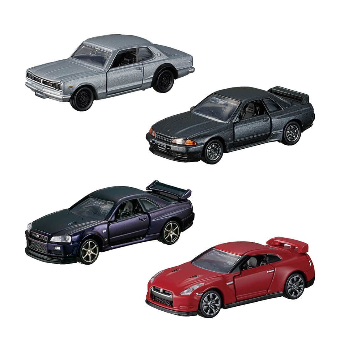 トミカプレミアム GT-R 4 MODELS Collection