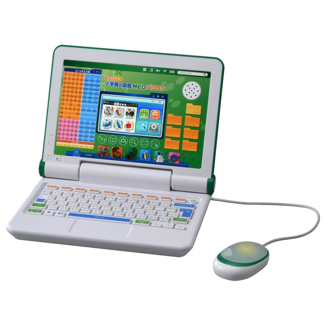 新品 マウスが光る!小学館の図鑑 NEO パソコン タカラトミー 未使用品 新品 マウスが光る!小学館の図鑑 NEO パソコン タカラトミー 未使用品