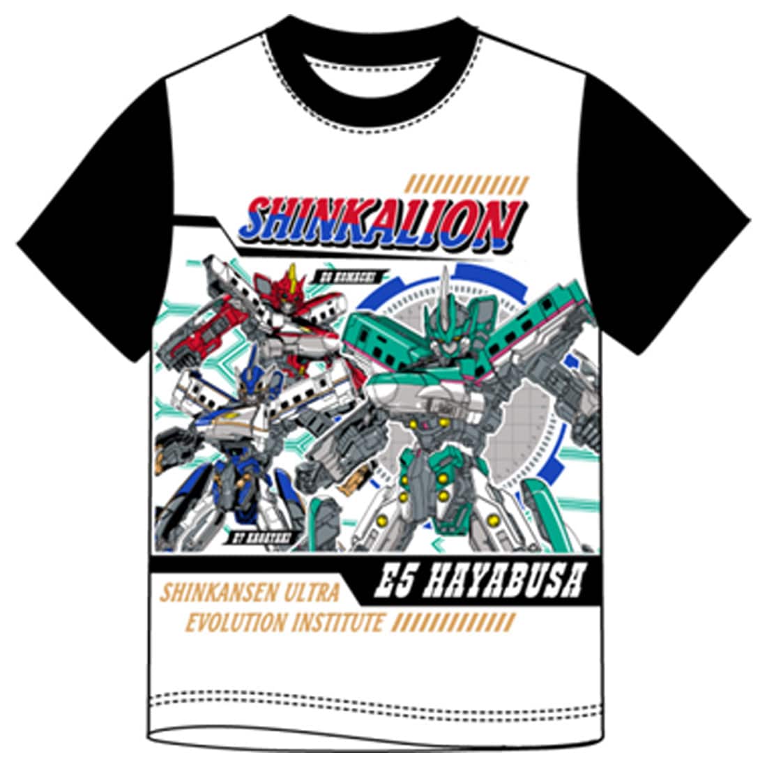 シンカリオン 半袖tシャツ ブラック 1cm 1cm ブラック 新幹線変形ロボ シンカリオン 限定品や 新作も おもちゃ グッズの通販ならタカラトミーモール タカラトミー公式
