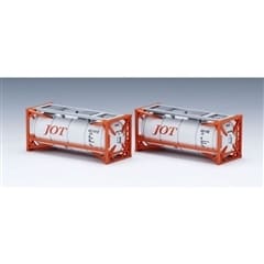 私有 ISO20ftタンクコンテナ(日本石油輸送・オレンジ・2個入)