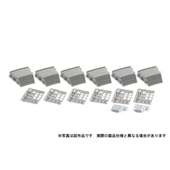 ワイドカーブレール用複線築堤 C317・280－15－EM (6個セット) （3233）