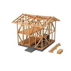建コレ071-3 建築中の建物A3