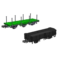 国鉄 北海道貨物列車(黄帯車)セットB （97623）