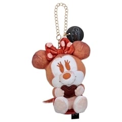 ディズニーキャラクター Nuiパン チェーンストラップマスコット キャラクターパン(すわり) ミニーマウス(バレンタインver.)
