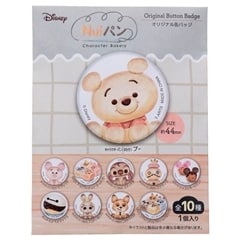 ディズニーキャラクター Nuiパン オリジナル缶バッジ(第2弾)