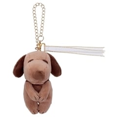 ピーナッツ Cacao ちょっこりさん バッグチャーム スヌーピー(ビター)