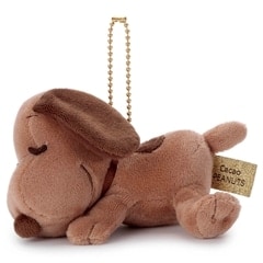 ピーナッツ Cacao すやすやフレンド ボールチェーンマスコット スヌーピー(ビター)