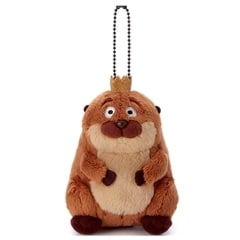 ピクサーキャラクター 私がビーバーになる時 ボールチェーンマスコット キング･ジョージ