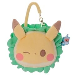 ポケピース ぬいぐるみミラー(ハンバーガー風) ピカチュウ