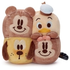 ディズニーキャラクター Nuiパン ぬいぐるみS ちぎりパン ミッキーマウス･ミニーマウス･ドナルドダック･プルート